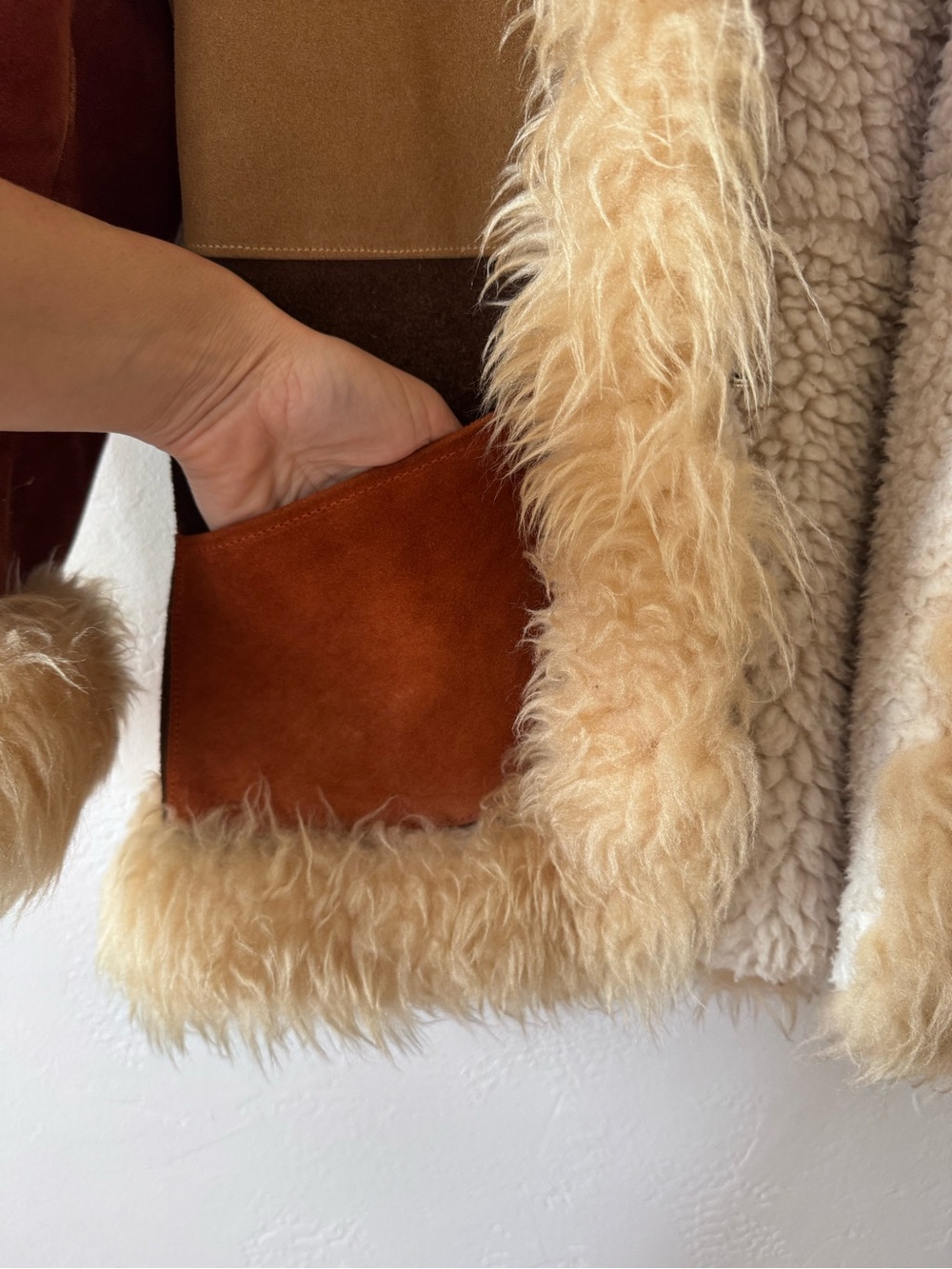 1970’s suede penny lane coat. Small/medium. - Picture 10 of 12